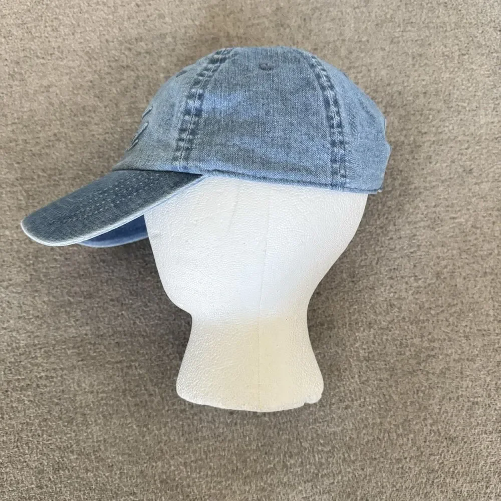 American Eagle FORD Hat Denim Embossed Baseball Cap Collectible Americana OSFM